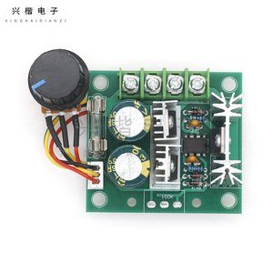 Pwm Dc Motor <b>Speed</b> <b>Controller</b> 12V 48V 10A Adjustable Voltage Regulator Module For Pump And Motor - Product Image 1