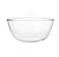 10 pouces 9 pouces bol en verre grand bol verrerie Borosilicate haute température utiliser maison cuisine mur épais échantillon de haute qualité gratuit