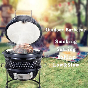 AUPLEX OEM-mueble de Salón al aire libre, Smoker Kamado de 13" Asadores Parrilla - Product Image 4