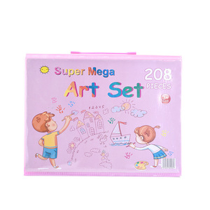 Super Mega Art Set 208 pièces pour enfants de 3 ans et plus, fournitures de dessin et de peinture - Product Image 3