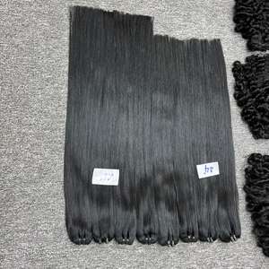 Onda natural de alta calidad en extensiones de cabello humano al por mayor de trama cabello crudo vietnamita - Product Image 1