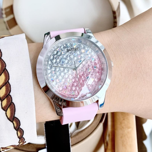 <span class=keywords><strong>Reloj</strong></span> Cronógrafo para Mujer <span class=keywords><strong>Guess</strong></span> W1223L1, Caja Cuadrada de 42 mm, Acero Inoxidable, Correa de Silicona, Movimiento de Cuarzo, Moderno y Sencillo - Product Image 4