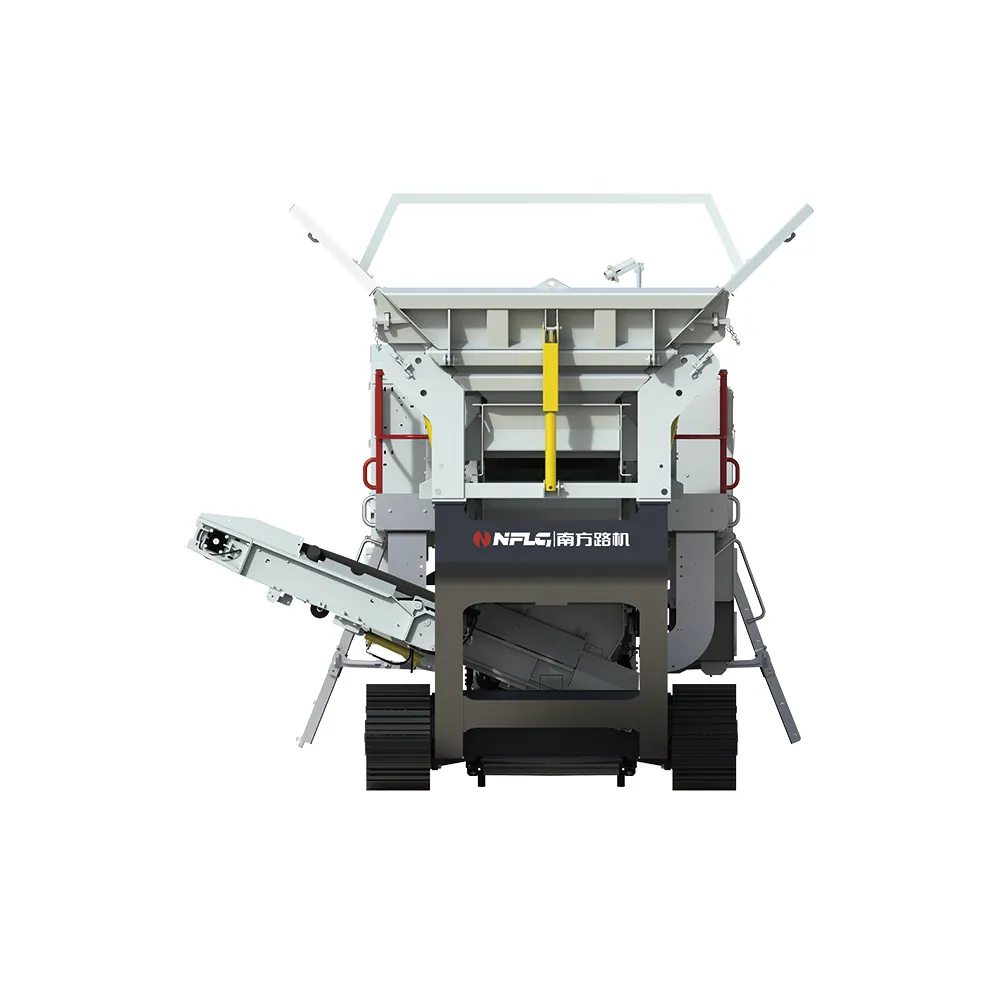 High capacity jaw crusher series mobile crusher with low price used in road construction