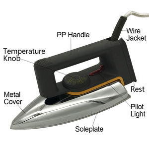 المحمولة الكهربائية مكواة تجفيف أوتوماتيكي متعدد الوظائف الضغط الحديد السيراميك المنزلية الملابس الحديد - Product Image 3