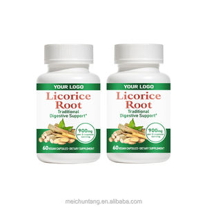 Organik Meyan Kökü Ekstresi 900mg Kapsüller Sindirim ve Bağışıklık Sistemini Destekleyen Doğal Bitkisel Takviye 60 Vegan Kapsül - Product Image 4