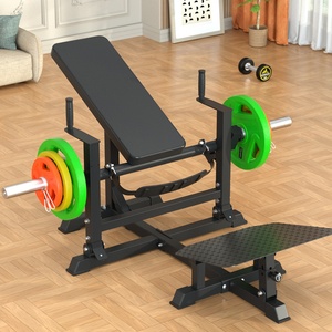 Máquina <span class=keywords><strong>de</strong></span> empuje <span class=keywords><strong>de</strong></span> cadera <span class=keywords><strong>para</strong></span> gimnasio Pilates <span class=keywords><strong>de</strong></span> acero comercial <span class=keywords><strong>para</strong></span> el hogar, dispositivo <span class=keywords><strong>de</strong></span> entrenamiento físico <span class=keywords><strong>para</strong></span> ejercicio <span class=keywords><strong>de</strong></span> <span class=keywords><strong>pecho</strong></span> y piernas - Product Image 1