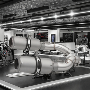 Nuevo Tubo de Escape para Motocicleta GSX1300R, Modificación de Locomotora, Silenciador Trasero de Titanio para Suzuki <span class=keywords><strong>Falcon</strong></span> - Product Image 3