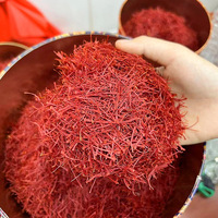 Azafrán Crocus Sativus de Primera Calidad, Seco, Crudo, Grado Super Negin, Hierba Especiada en Rodajas, 10g, Exportación al por Mayor