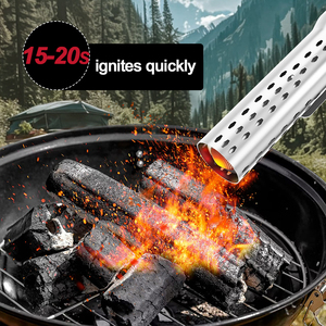 VERTAK Newest 2000W <strong>BBQ</strong> Lighter Battery Operated <strong>Firestarter</strong> Kit Charcoal Weed Burner Portable Corded Fire Starter for Charcoal - Product Image 5