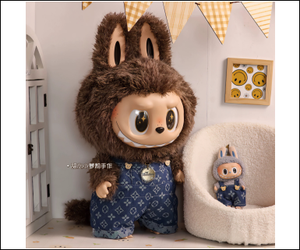 泡泡马特58cmlapupu吊坠盲盒lapupuva服装钥匙扣lapupu娃娃连体可爱装饰玩具人物服装 - Product Image 2