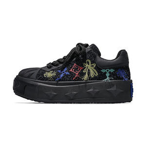 Zapatillas Deportivas Clásicas con Suela Gruesa, Bordadas, Transpirables, de Moda Casual, para Caminar, Estilo Urbano - Product Image 2