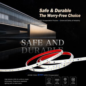 Tira de Luz LED Flexible Autoadhesiva de 220V Sin Controlador - Product Image 1