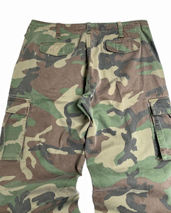 <span class=keywords><strong>Pantalon</strong></span> de travail camouflage imprimé sur toute la surface, personnalisé par le fabricant, <span class=keywords><strong>pantalon</strong></span> cargo baggy camouflage pour homme avec 6 poches utilitaires - Product Image 4