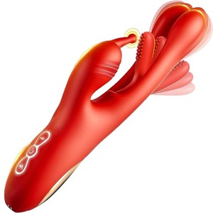 Wholesale OEM 3 in 1 Waterproof USB Charging 7 Frequencies Flapping <b>Vibrator</b> Sex Toys for Woman Dildo G-spot <b>Vibration</b> Adult% - Product Image 5