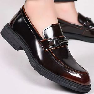 <span class=keywords><strong>Scarpe</strong></span> da uomo in pelle stile britannico da uomo uomo di fascia alta da uomo in pelle <span class=keywords><strong>scarpe</strong></span> in pelle <span class=keywords><strong>scarpe</strong></span> da sposa slip-on belle <span class=keywords><strong>scarpe</strong></span> da sposa - Product Image 5