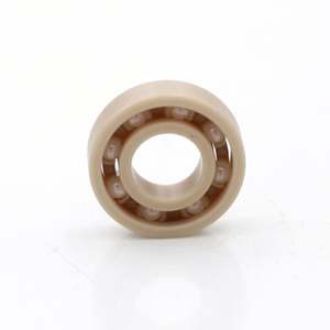 Cojinete de bolas de plástico PEEK 695 696 Cojinete giratorio de jaula de plástico 693 694 697 698 699 - Product Image 1