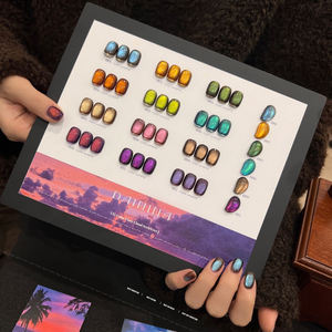 Ensemble <span class=keywords><strong>de</strong></span> gel pour ongles œil <span class=keywords><strong>de</strong></span> chat <span class=keywords><strong>clair</strong></span> <span class=keywords><strong>de</strong></span> <span class=keywords><strong>lune</strong></span> professionnel en gros, 12 couleurs, nouvelle mode, sans HEMA, sans TPO, non toxique, gel UV pour salon <span class=keywords><strong>de</strong></span> manucure - Product Image 6