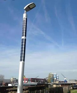 Lampadaire solaire flexible nouvellement conçu, éclairage tout temps et lampadaire de production d'électricité sans coins morts dans la production d'électricité - Product Image 1