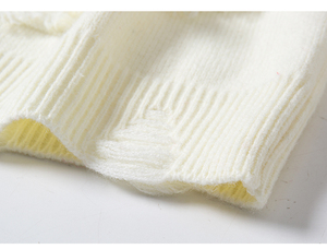 Pull tricoté chaud décontracté pour homme, col montant, couleur unie, anti-plis, respirant, nouvelle collection hiver, idéal pour le dropshipping (ODM) - Product Image 6