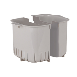 Poubelle à compost pour déchets alimentaires en plastique, prix d'usine, avec compartiment intérieur - Product Image 3