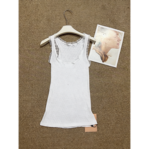 Elegant Women <strong>White</strong> Lace Hollow Out Long Sleeve Button Down Blouse Casual Loose Fit <strong>Sheer</strong> <strong>Tops</strong> for Daily Wear Shirts for Women - Product Image 6