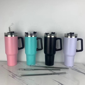 Logo personnalisé V2 Plus 40 OZ Eco inoxydable, isolé sous vide, Sublimation vierge voyage tasse à <span class=keywords><strong>café</strong></span> Thermos bouteille tasse à Double paroi - Product Image 6