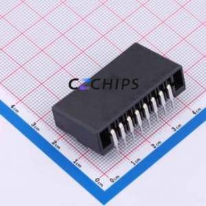 DL3810-8AWM Automotive <b>Connector</b> Bent Lead Through Hole,P=3.81mm <b>Connector</b> Automotive <b>Connector</b> Socket 8P 3.81mm 1 - Product Image 2