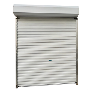 Easy-to-Maintain Color Steel Silent Roller Manual Opening <strong>Rollup</strong> Door for Car Showrooms - Product Image 3