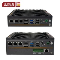 Mini boîte industrielle incorporée par PC industriel Fanless de PC avec Windows 10 Linux