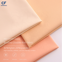 Tissu sportif double face haute élasticité 230g pour vêtements de yoga - Tissu respirant et absorbant la transpiration