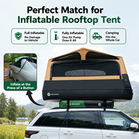 Porte-bagages de toit universel gonflable en PVC pour voiture sans rails, porte-bagages souple pour SUV, tente, kayak, capacité de 100 kg+
