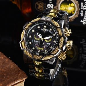 Reloj de Hombre <span class=keywords><strong>INVIC</strong></span>, Diseño Europeo Americano, Correa de Acero Inoxidable, Deportivo, Resistente al Agua, Esfera Grande, Gran Venta - Product Image 4