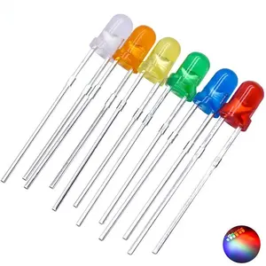 3MM 5MM LED DIP Electronic Component 780nm 850nm 940nm 950nm 1050nm 1300nm LED Emitting Diode