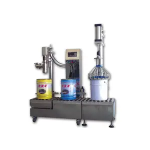 New Design latex paint filling machine paint weighing filling and sealing packing automatic weighing and packing filling/GLZON