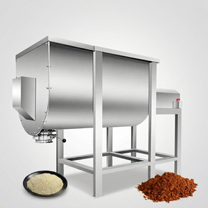 Mélangeur et remplisseur automatique pour poissons, fruits de mer, agneau, bœuf, porc, jambon avec moteur, capacité 200L, qualité alimentaire et chimique - Product Image 1