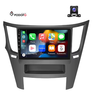 (Stock en EE. UU.) Radio Estéreo para <span class=keywords><strong>Auto</strong></span> Podofo de 9 Pulgadas con Android 13 para <span class=keywords><strong>Subaru</strong></span> <span class=keywords><strong>Legacy</strong></span>/Outback 2010-2016, Carplay, Android <span class=keywords><strong>Auto</strong></span>, GPS, WiFi, Cámara de Reversa - Product Image 1