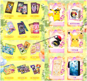 Lot de 180 boîtes de cartes de collection Pikachu Dawei Culture, cartes Poké Ball et cartes à tickets, boîte mystère, cadeau pour enfant, pour salles de diffusion en direct et magasins d'anime - Product Image 2
