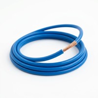 Câble électrique monobrin souple en cuivre isolé PVC BVR 450/750V IEC 1 AWG pour bâtiment