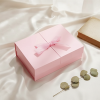 Maßgefertigte Umweltfreundliche Recycelte Magnetische Zweiteilige Seitlich Öffnende Doppeltür-Geschenkverpackung Faltbare Schuhbox mit Prägung