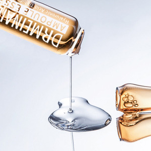 Alta calidad pequeña botella dorada esencia duradera hidratante brillo tono de piel suero Facial antienvejecimiento - Product Image 3