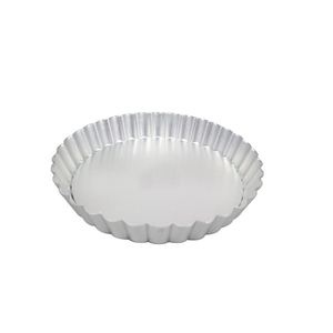 Bandeja para hornear panaderí<span class=keywords><strong>a</strong></span> Bandeja redonda de aluminio Tarta estriada Quiche Pan Pie Comida Pizza Bandeja para hornear - Product Image 1