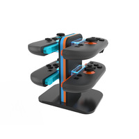 Station de charge HBS-2858 Switch2 pour mini-manette NS2, en ABS, avec éclairage, emballage en boîte couleur