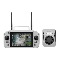Télécommande Skydroid G20 avec processeur 6nm, double bande 2,4 GHz / 5,8 GHz, écran haute définition 7 pouces, transmission d'images KM