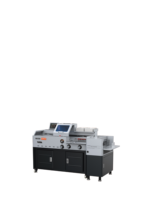 Machine à relier à la colle PUR Chengyue CYH20LPUR, conception à double réservoir de colle, entièrement plate, 425 mm, format A3, idéale pour les livrets A3/A4