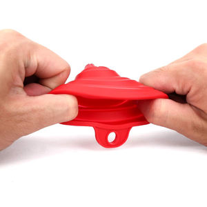 Silicone Food-Grade Funil Dobrável Acessórios Gadgets Cozinha Funil Para Água Óleo Líquido Em Pó Transferência - Product Image 4