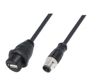 Nhà Máy Giá USB nắp bảo vệ cho nữ kết nối không thấm nước IP67 PBT + GF vật liệu đáng tin cậy và bền giải pháp bảo vệ