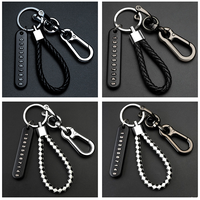Porte-clés de voiture en métal, prix d'usine, vente en gros, anneau de cheveux de haute qualité, porte-clés en métal