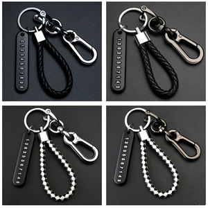 Porte-clés de voiture en métal, <span class=keywords><strong>prix</strong></span> d'usine, vente en gros, anneau de cheveux de haute qualité, porte-clés en métal - Product Image 5