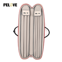 Étui de queue de billard PELOVE HQ-8027, vente en gros directe d'usine, léger, multi-poches, en tissu Oxford, protection de qualité supérieure.