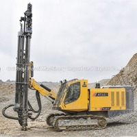 Foreuse de forage de trous de dynamitage Kaishan KT11 pour l'exploitation minière de surface avec système de manutention automatique des tiges, profondeur de forage de 32 m, mobile